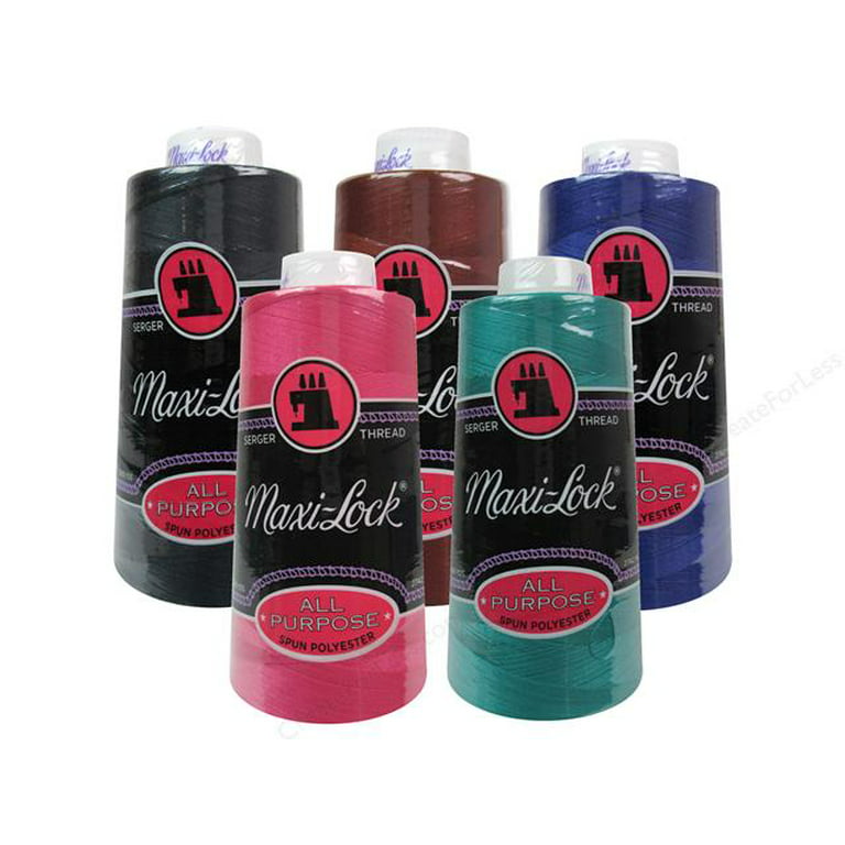 Maxi Lock All-Purpose Polyester Serger Thread AE-T27 3000 yardsSee All  Colors – Good's Store Online