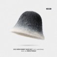 thumbnail image 2 of Faux Fur Furry Bucket Hats for Women Girls, Winter Plush Fisherman Hat Warm Outdoor Cap, 2 of 4