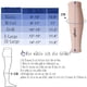 thumbnail image 2 of Calcetines de compresión crus para hombres y mujeres, calcetines de retención sin pies, soporte progresivo de 2 niveles, manga de compresión crus, adecuados para venas varicosas, 2 of 5