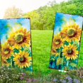 thumbnail image 5 of Summer Sunflower Garden Stake | Hand-Painted Watercolor Yard Art Decor, 5 of 8