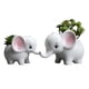thumbnail image 1 of 2 piezas figura de mesa de elefante de cerámica, 1 of 3