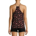 thumbnail image 2 of No Boundaries V-Neck Racerback Lingerie Camisole (Juniors) 1 Pack, 2 of 7