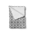 thumbnail image 2 of Geometric Soft Flannel Fleece Throw Blanket, Blue Tones Abstract Colored Background Image Hexagon Modern Art Print, Cozy Plush for Indoor and Outdoor Use, 70" x 90", Grey Pale Grey, by Ambesonne, 2 of 6