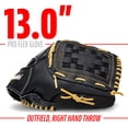 thumbnail image 3 of Guantes Outfield Franklin Pro-Flex RHT 13 negros, 3 of 8