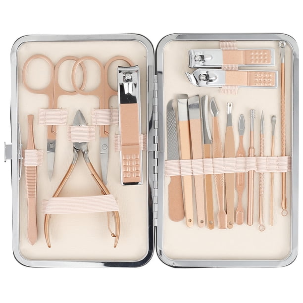 Health Beauty 7/18/26Pcs Kit De Cortaúñas, Juego De Manicura De Acero Inoxidable Tijeras De Uñas Afiladas Kit De Aseo Cortador De Lima De Uñas Duradero Para Uñas De Los Pies Salud Belleza Muyoka Hogar