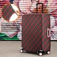 thumbnail image 4 of Red and Green Checkerboard Checkered Pattern Luggage Cover Fashion Suitcase Cover Baggage Covers Fit 25-28 Inch Luggage (Go Travel), 4 of 5