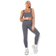 thumbnail image 3 of TFixol Traje de yoga para mujer Ropa deportiva Trajes de entrenamiento súper elástico Chándal Gimnasio, 3 of 8