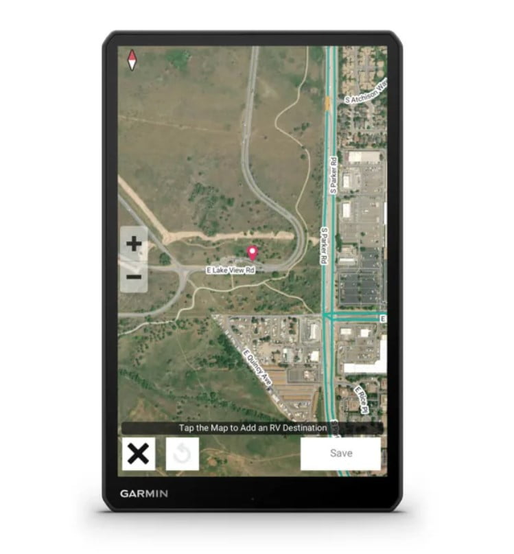 Garmin RV 1095 10-Inch GPS RV Navigator with Custom Routing Bundle