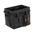 thumbnail image 4 of Organizador de herramientas multiusos para uso general con asa, plegable, reutilizable, bolsa de almacenamiento para acampar, pesca, playa, acampar, , negro Baoblaze Bolso de picnic, 4 of 8