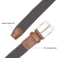 thumbnail image 7 of Men's Stretch Woven Braid Belt, Woven Elastic Golf Belt For Hunting Pants Casual Shorts Jeans, 7 of 7