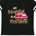 thumbnail image 4 of Inktastic My Pawpaw is a Firefighter with Fire Truck Boys or Girls Toddler T-Shirt, 4 of 5
