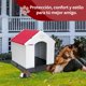 thumbnail image 2 of Casa Para Perro Q Perrón Raza Mediana Color Rojo, 2 of 5
