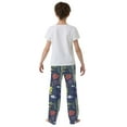 thumbnail image 5 of FORMRS Kids Pajama Pants with Pockets Size 6-8Y Boys Lounge Sleep Bottoms, Vibrant Ocean Pattern, 5 of 8