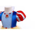 thumbnail image 5 of QEFJNO Baby Girls Princess Dress Up Clothes Velvet Birthday Romper Tutu Dress with Headband Halloween Christmas Party Outfits, 5 of 8