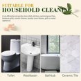 thumbnail image 4 of 2 Pieces Pumice Stone Cleaning Brush, Professional Pedicure Foot File with Hanging Brush Handle, 4 of 5