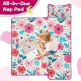 thumbnail image 4 of Pioneer Flower Floral Print Pattern Toddler Nap Mats for Kids Preschool,Sleeping Mat Bag or Kids,Toddler Sleeping Bag,Toddler Nap Mat or Daycare, 4 of 6