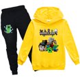 thumbnail image 1 of MINECRAFT MC Garçons Filles Ensemble Décontracté Chandail à Capuchon et Pantalon de Jogging 2, Tenue de Sport pour Ados de 5 à 13 Ans, 1 of 2