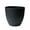 Black, variant on SPRING PARK Frosted Imitation Stone Flower Pots Bonsai Flowerpot Balcony Plant Pot Indoor/Outdoor Plant Pots Home Decor Supplies