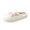 Pink, variant on Embroidered Fleece Slippers, Women's Embroidered Number Fleece Slippers Cozy Closed Toe Plush House Shoes Warm Winter Comfort Cushion Mules Lightweight Non Slip Bedroom Slides, Pink 5.5