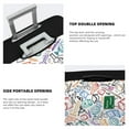 thumbnail image 5 of Balery Luggage Cover Back To School Print Suitcase Covers for Luggage Elastic Washable Suitcase Protector Fits 18-32 Inch Luggage-Large, 5 of 9
