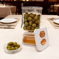 thumbnail image 4 of Frasco para encurtidos con 2 tenedores, separador de jugo y humedad, recipiente hermético para verduras encurtidas a prueba de fugas, 4 of 8