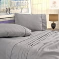 thumbnail image 5 of Juego de Sábanas King Size 2800 Hilos Extra Suave Premium Textura Flores Soft Nature, 5 of 5