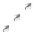 thumbnail image 4 of pitrice 4pcs/set Easy To Apply And Remove Flexible Mirror Sheets For Convenient Home 3Set, 4 of 6