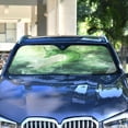 thumbnail image 4 of WOBOGO Unicorn Dragon Car Windshield Sunshades Autopilot Lightweight Accordion Sun Visor 55×27.6in, 4 of 8