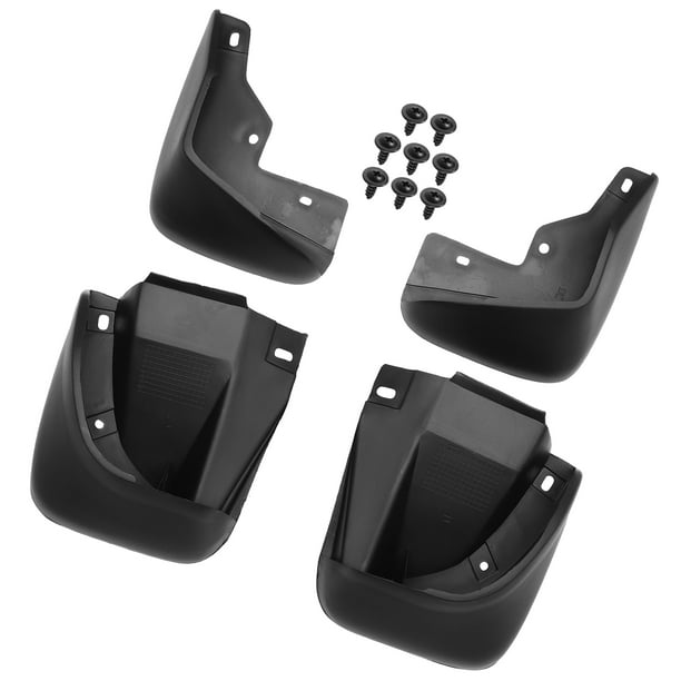 4-Pack Front & Rear Mud Flaps For Toyota Corolla Sedan 2020-2023 - Black Splash Guards