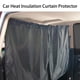 Star Home 1 Set Car Isolation Curtain Privacy Protection Air Conditioning Sun Shade Partition Curtain Car Accessories - image 4 of 7