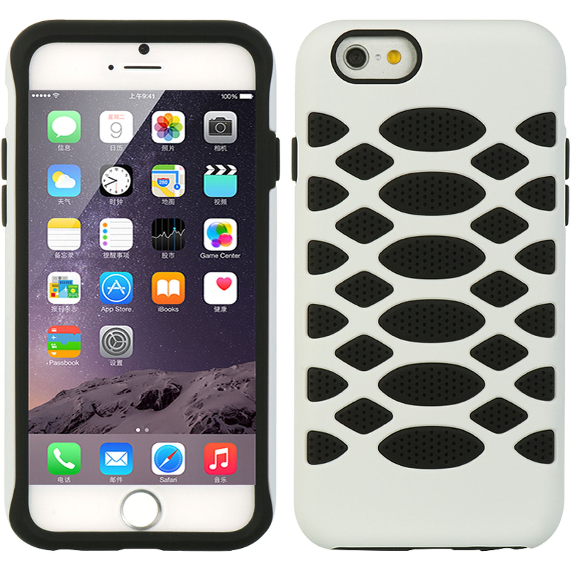iPhone 6S Plus case, iPhone 6 Plus Case, by Insten Dual Layer [Shock