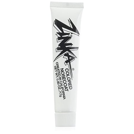 Zinka Mens Colored Sunblock Zinc Nosecoat - White