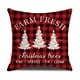 thumbnail image 3 of fundas de almohada de Navidad , funda de almohada de lino rústico para festividades,rojo y blanco, para sofá, sillón, decoración de Navidad(B)(4 piezas), 3 of 5