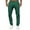 C225/Green, variant on Vividxx Pants For Men Slim Waist Full Trousers Male Casual Mid Pocket Length Fashion Pants Male Pants Solid Color Fashion