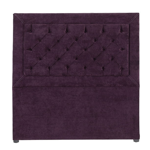 Cabecera Individual Morado Dicasa Mary