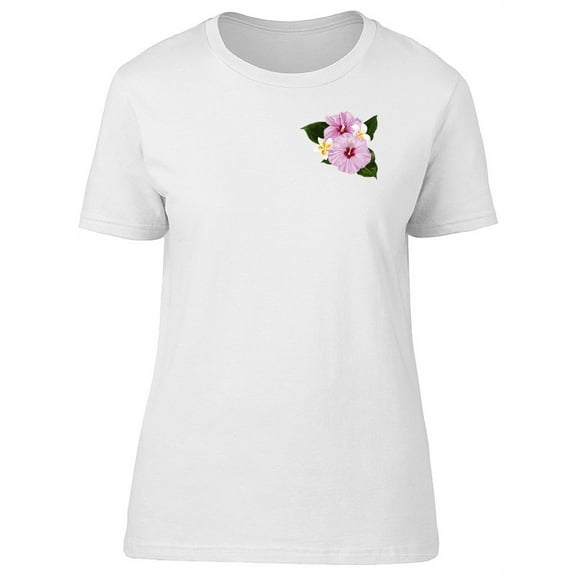 Tropical Flower Upperside Tee Women's -Image by Shutterstock
