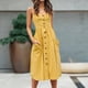 thumbnail image 2 of Vestido midi elegante de corte holgado para mujer Vestido ajustado de estilo bohemio Traje de vacaciones FLhrweasw Nuevo, 2 of 9