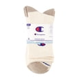thumbnail image 7 of Champion Men’s Mid Crew Socks 6 Pack – Half Terry Cushion, Moisture-Wicking, Arch Support, Stretch Comfort, Sizes 6–12.5, 7 of 7