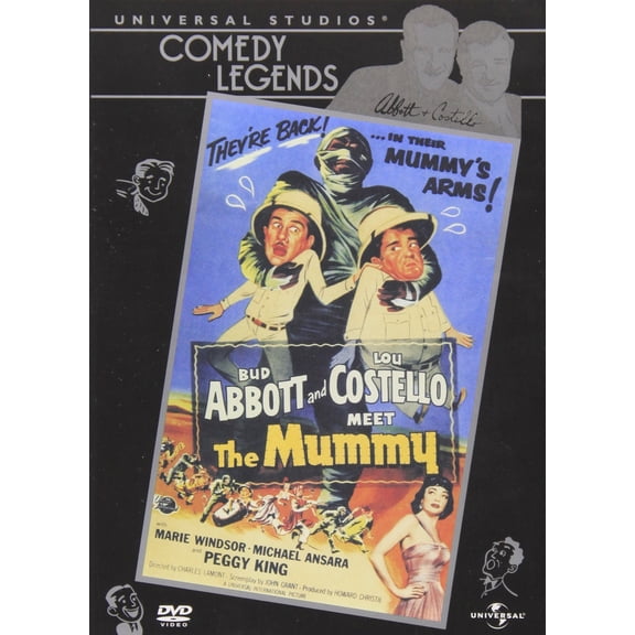 Abbott and Costello Meet the Mummy [DIGITAL VIDEO DISC] Full Frame, Subtitled, Dolby, Dubbed