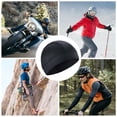 thumbnail image 3 of IC ICLOVER 1/3 Pack Skull Caps for Men Women, Moisture Cooling Breathable Hat Helmet Liner Wicking Beanie Cap for Running, Hiking, Workout, Training, Motorcycle, Workout, Cycling, Riding, 3 of 9