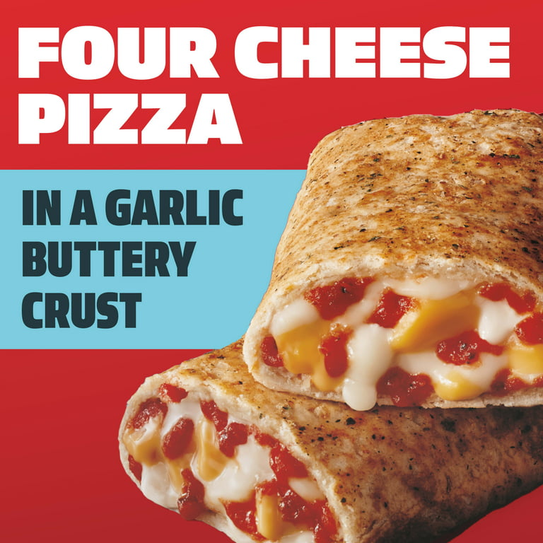 Hot Pockets Frozen Snacks, Four Cheese Garlic Buttery Crust, 5 Regular  Sandwiches (Frozen)