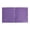 Purple, variant on YAZHPA Heavy Duty Plastic Two Pocket Folder, Binder Dividers with Pocket, 3 Hole Punch Folder with Notches, Binder Folder(1-Pack)