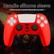 thumbnail image 4 of Funda De Silicona Para Controlador De Juego Para Sony Ps5 Joystick Skin Case (Rojo), 4 of 5