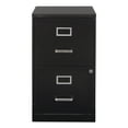 thumbnail image 6 of OSP Home Furnishings Locking Metal File Cabinet with 2 Drawers, Textured Black, 6 of 9