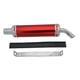 thumbnail image 2 of Tubo de silenciador de de carreras de motocicletas de 32 mm deslizable para motocicleta rojo DYNWAVEMX silenciador de escape de la motocicleta atv, 2 of 7