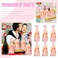 thumbnail image 7 of Valentines Day Treat Bags Goodie Bags Gift Bags Cellophane Bags Anniversary Heart Bags Cookie Bags with Twist Ties for Party Favor Supplies 100Pcs Design5, 7 of 7