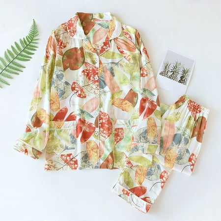 

Pajamas For Women 2 Pieces Pajamas Sets Cotton Pyjama Pajamas Sleepwear Sets Spring Summer Homewear Womens Pajama Sets Womens Fall Fashion 2022
