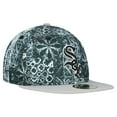 thumbnail image 3 of Men's New Era Green Chicago White Sox Sands 59FIFTY Fitted Hat, 3 of 6