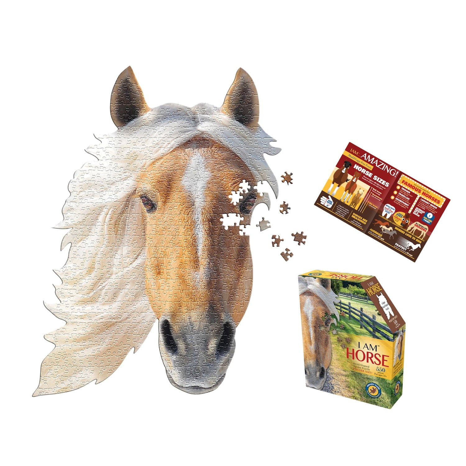 HORSE PONY JIGSAW PUZZLES GIRLS BIRTHDAY PARTY LOOT FAVOUR BAG FILLERS 