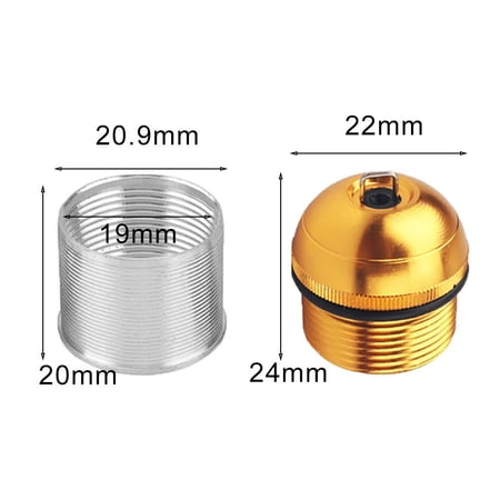 Beisidaer Fishing Rod Rear Plug Tail Plug Portable Pole Holder Plug Fishing Rod Base